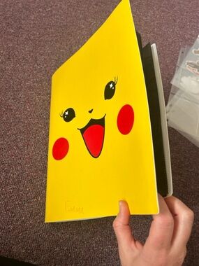 Pokémon 200+ Card Lot: Pikachu Binder- includes Gyarados V, Eevee, Pikachu &more